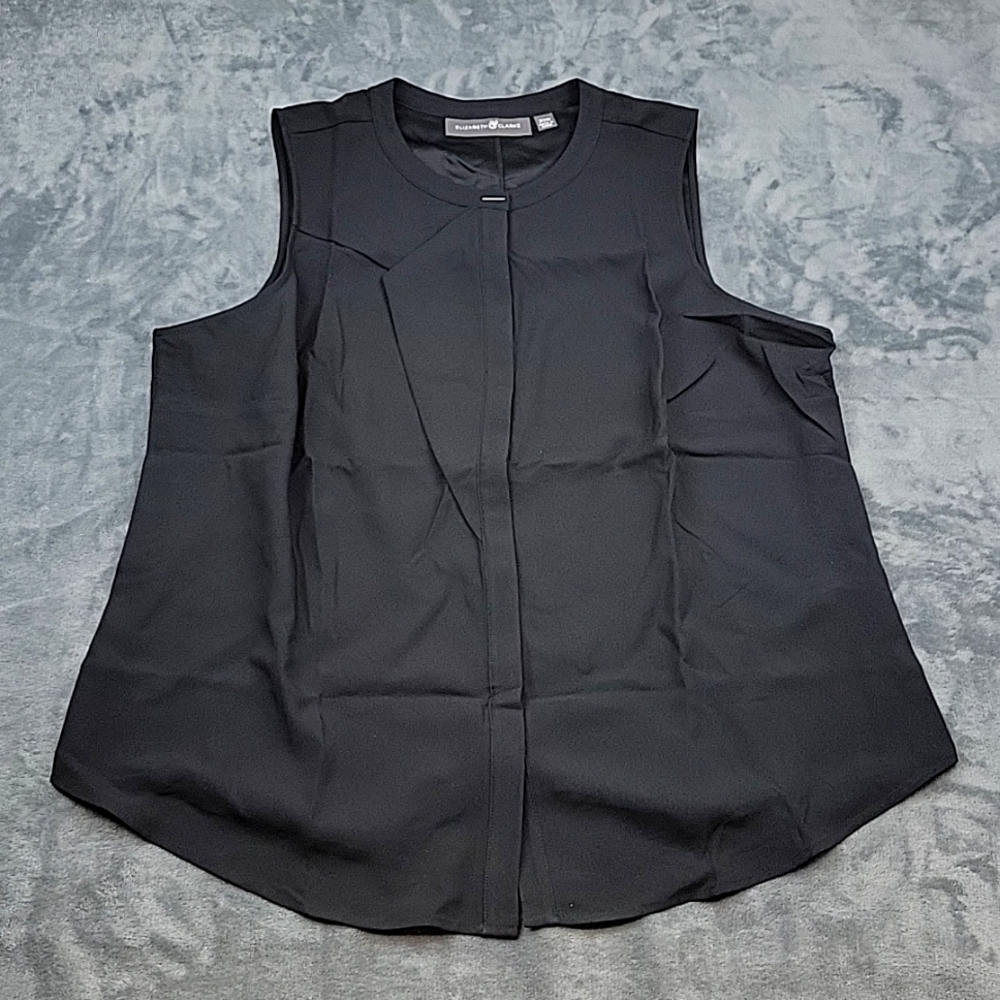 Elizabeth & Clarke Black Sleeveless Top Size 20W